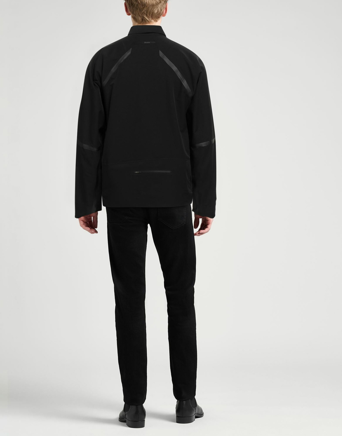 Herno Laminar Mens Jacket in Black