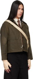 Barbour Brown Spey Slim Waxed Jacket