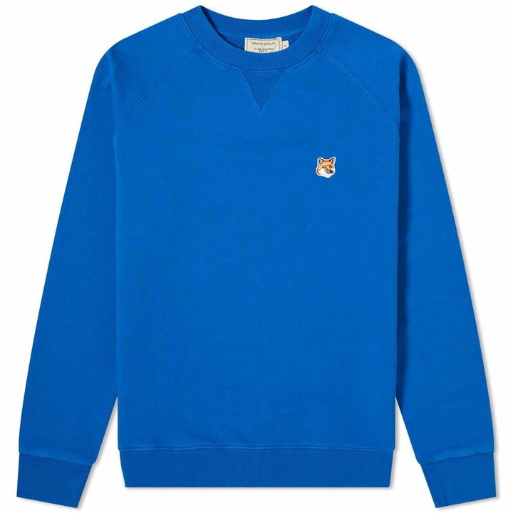 Photo: Maison Kitsuné Fox Head Patch Classic Crew Sweat