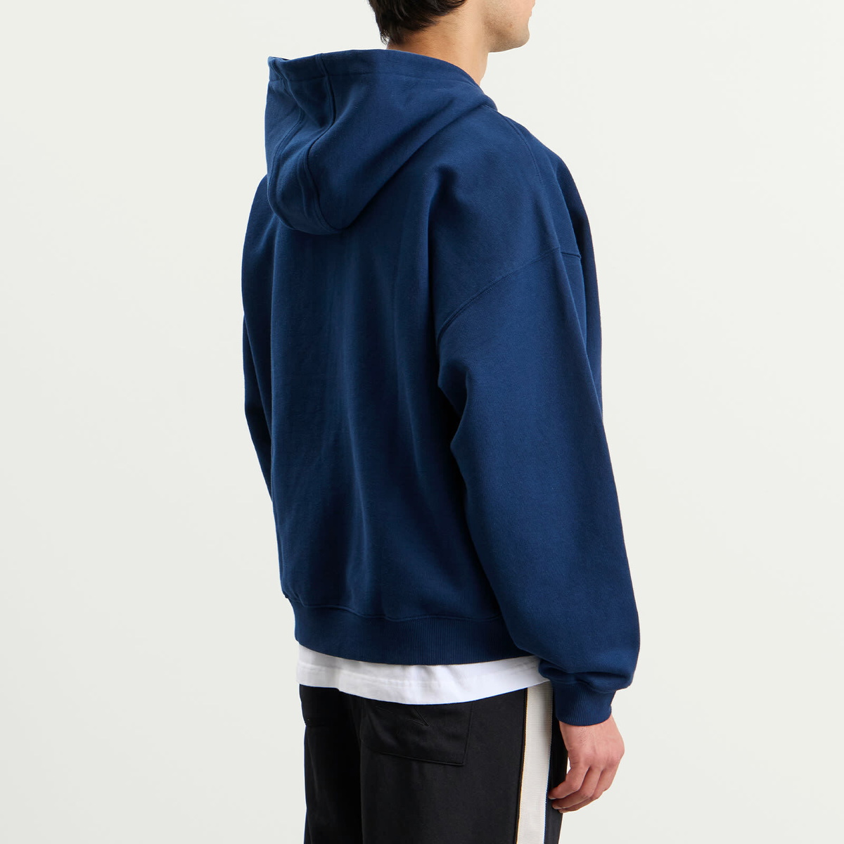 Cole Buxton Men's International Zipped Hoodie in Navy