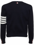 THOM BROWNE - Milano Stitch Cotton Crewneck Sweater