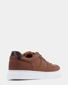 Steve Madden Scenario Sneakers in Cognac Nubuck