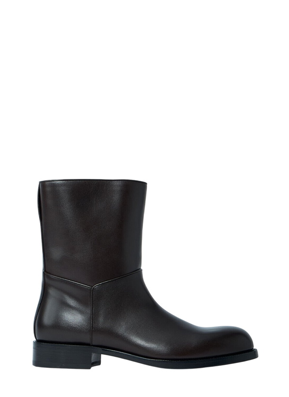Photo: The Row Leather Nobilis Boots