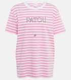 Patou Logo striped cotton T-shirt
