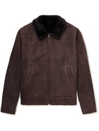 Richard James - Shearling Jacket - Brown