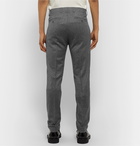 AMI - Grey Slim-Fit Virgin Wool-Twill Trousers - Gray