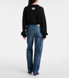 Aya Muse Faded straight jeans