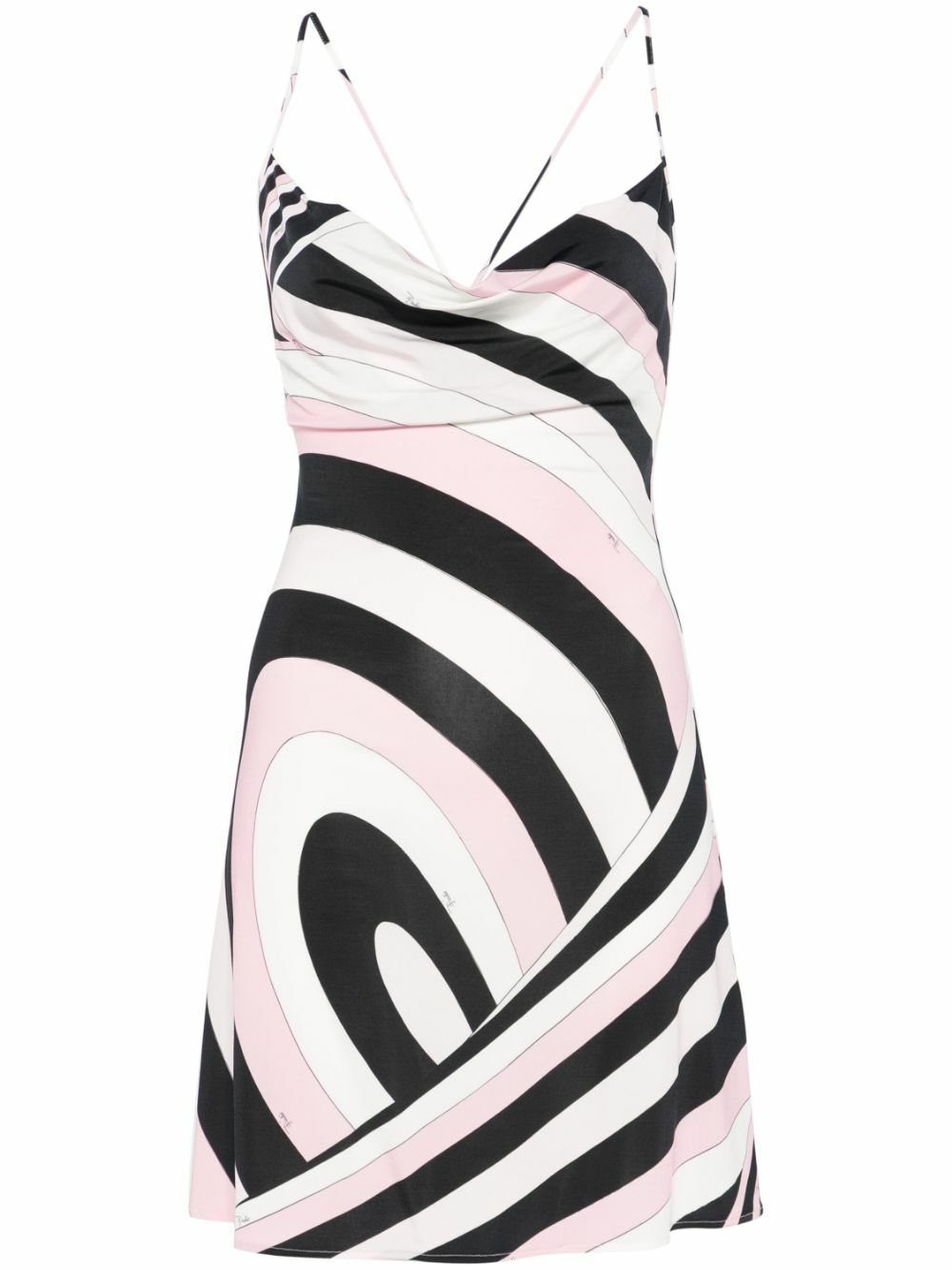 knee length dresses for ladies Iride-Print Dress – PUCCI Online Store