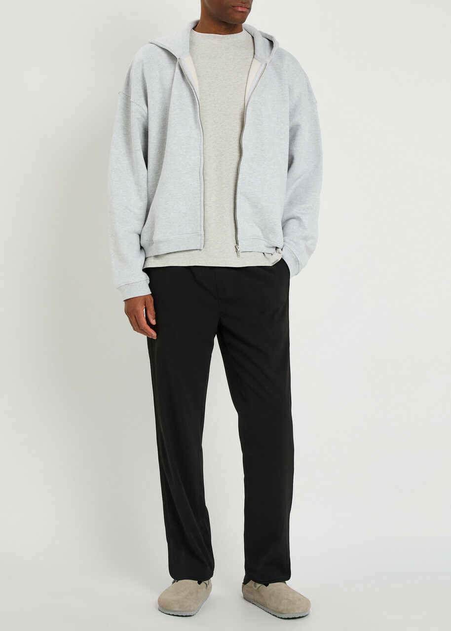 Represent Hooded Cotton Sweatshirt Grey