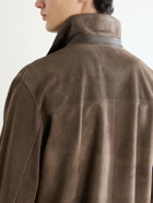 Brioni - Suede Jacket - Brown