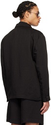 Lardini Black Four-Pocket Jacket