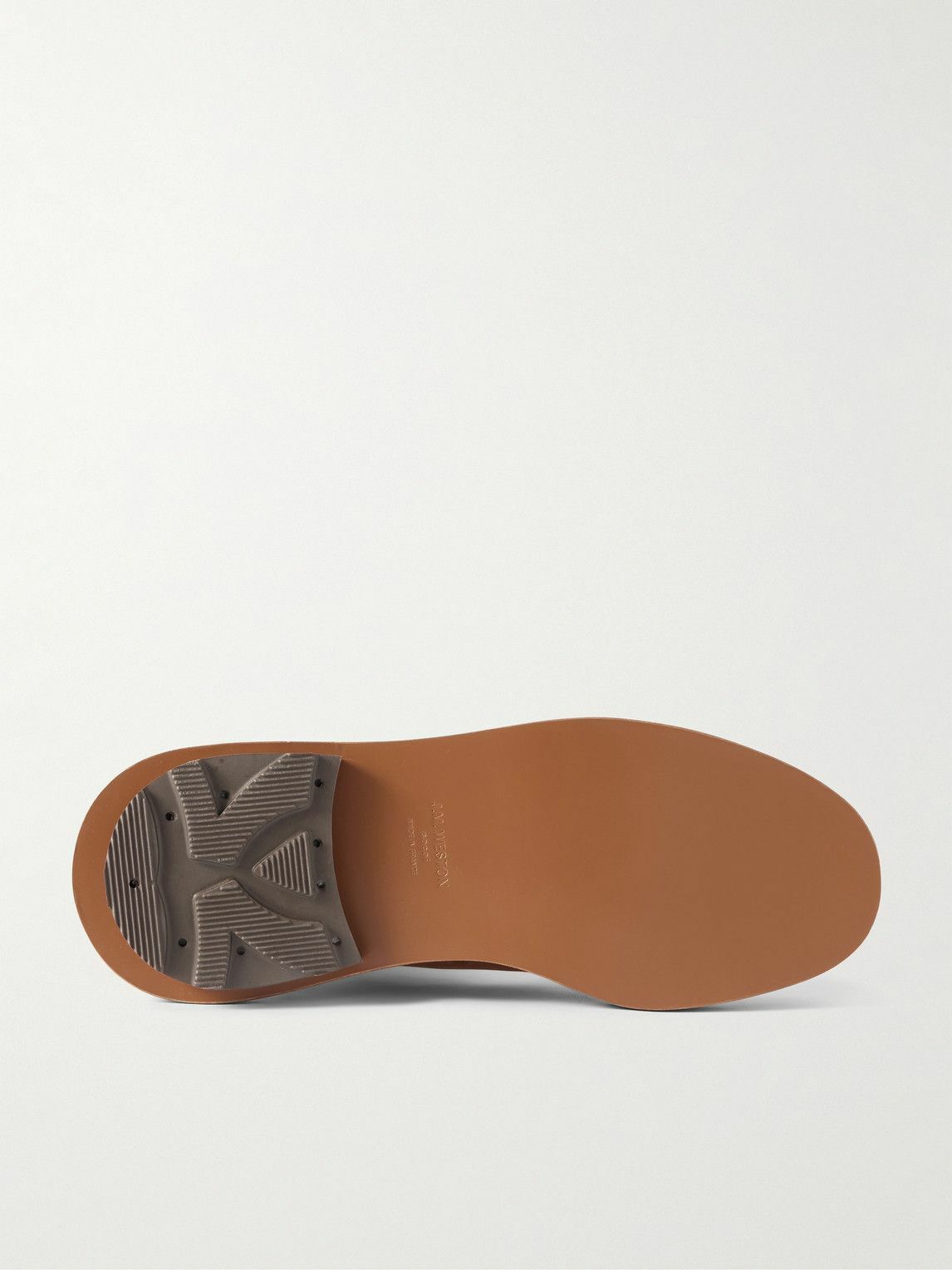 J.M. Weston - Sacai Nubuck Chelsea Boots - Brown