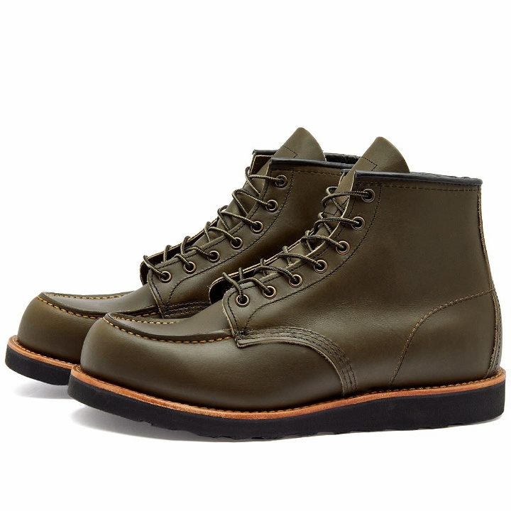 Photo: Red Wing Men's 6" Classic Moc Boot in Alpine Portage
