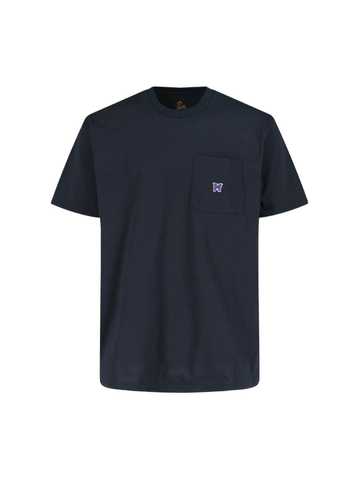 NEEDLES Purple Stripe T-Shirt Needles