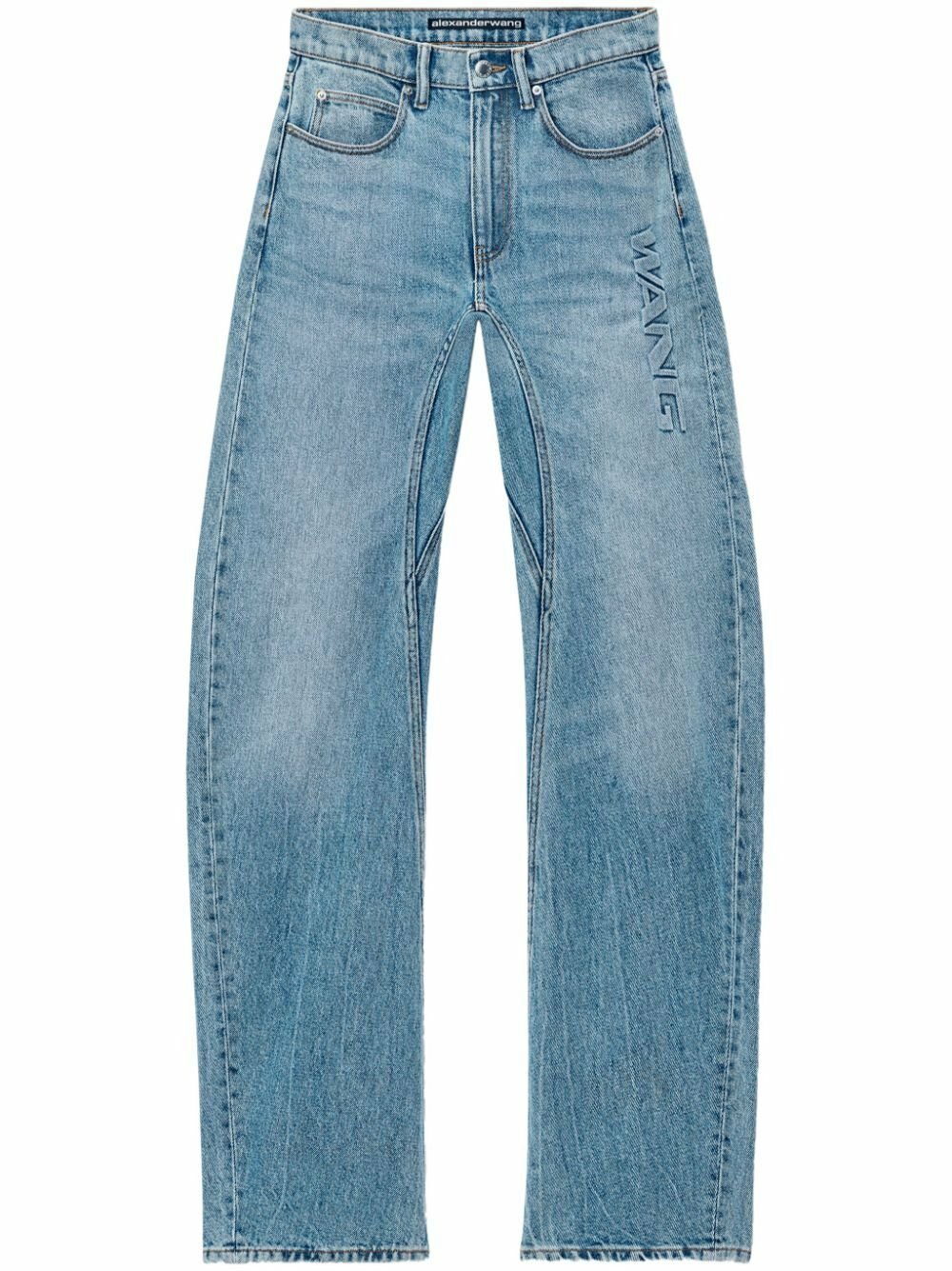 Alexander Wang Logo-Embossed Jeans Alexander Wang