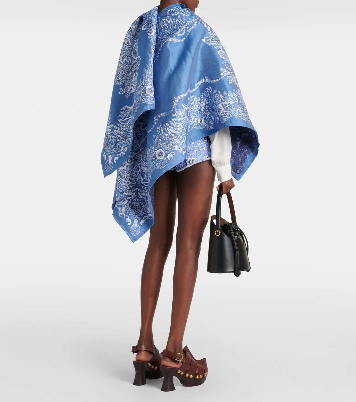 Etro Printed cape