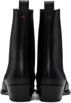 Aeyde Black Belinda Cowboy Chelsea Boots