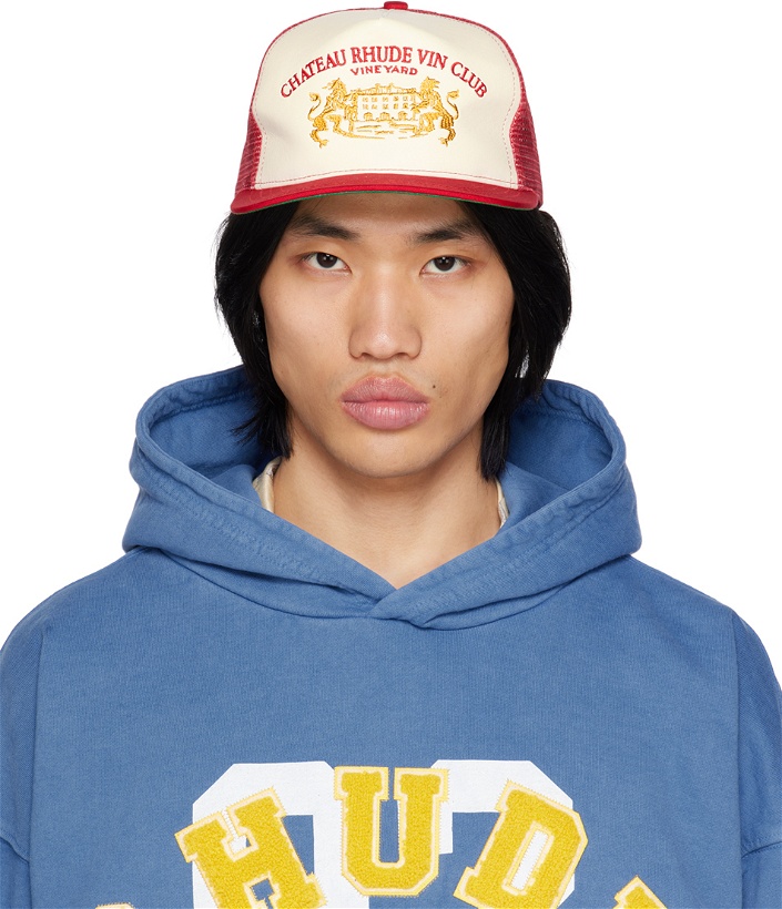 Photo: Rhude Red & Off-White Cellier Cap