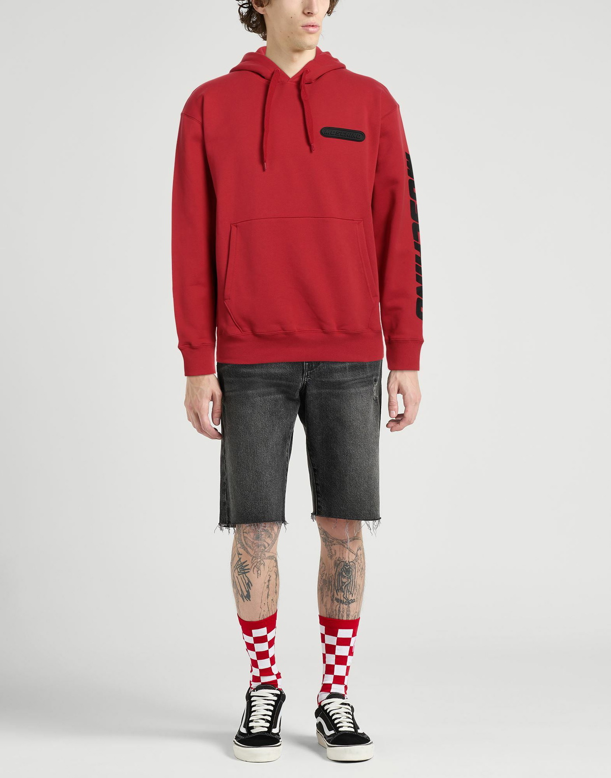 Moschino Mens Sweatshirt in Red