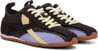 Alohas Brown Tb.304 Nylon Leather Sneakers