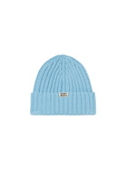 MC2 Saint Barth Girl Turquoise Beanie With Monella Embroidery