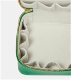Aliita Logo leather jewelry pouch