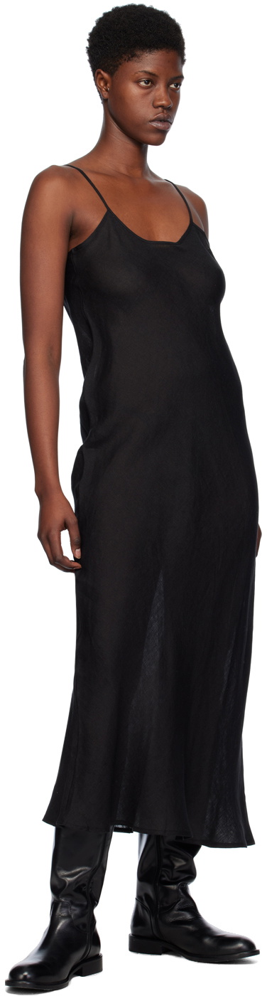 Baserange Black Dydine Maxi Dress Baserange 