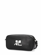 COURREGES - Ac Leather Shoulder Bag