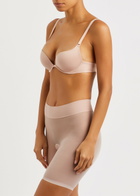 Wolford Sheer Touch Control Shorts Rose