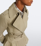 Burberry Belted cotton jacket
