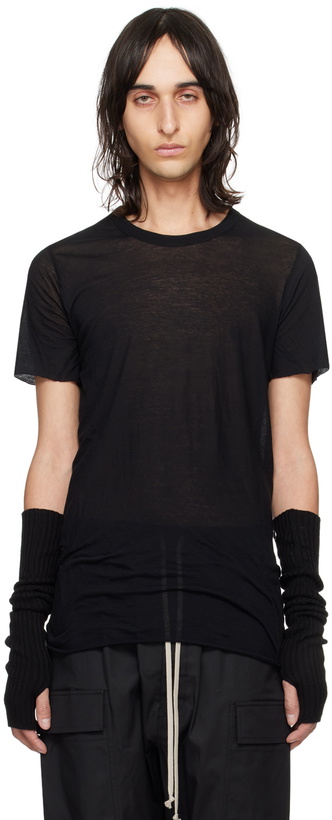 Photo: Rick Owens Black Basic T-Shirt