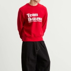 Team Ikuzawa Men's Elbow Patch Logo Sweatshirt in Red