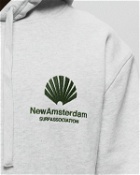 New Amsterdam Logo Hoodie Grey - Mens - Hoodies
