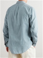 Polo Ralph Lauren - Slim-Fit Washed Cotton-Chambray Shirt - Blue