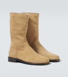 Lemaire Soft Workwear suede ankle boots