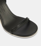Jacquemus Les Doubles Sandales leather sandals