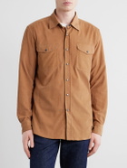 Caruso - Cotton-Corduroy Shirt - Brown