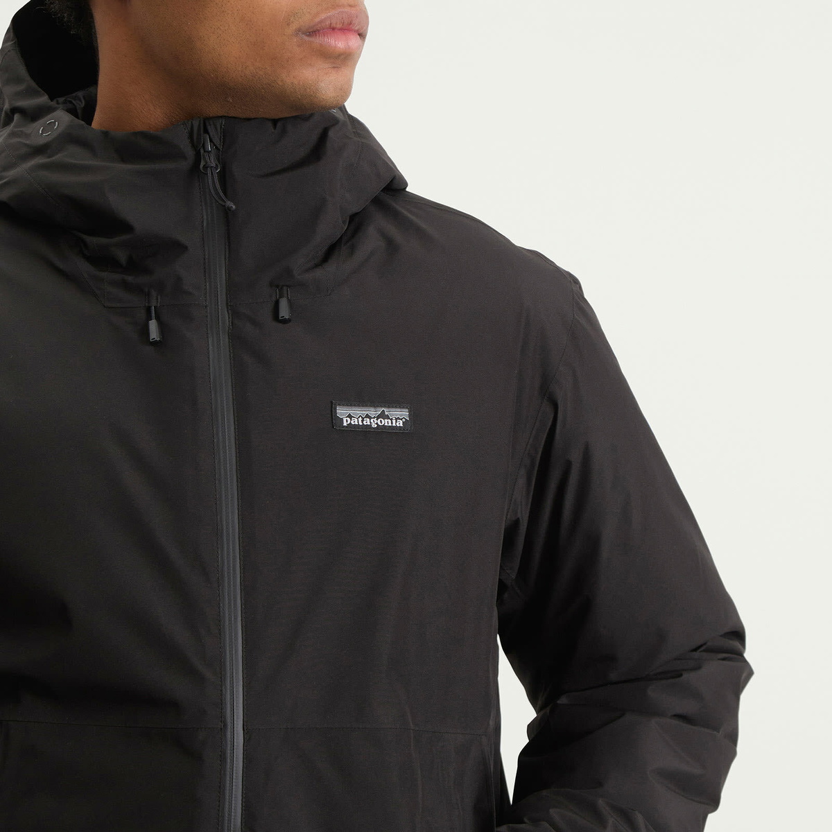 Patagonia Men's Lightweight Stormshadow Jacket in Black