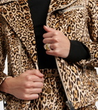 Etro - Leopard-print biker jacket