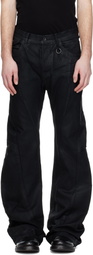 Julius Black Bending Flare Jeans