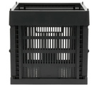 HAY Cube Recycled Colour Crate in Charcoal 