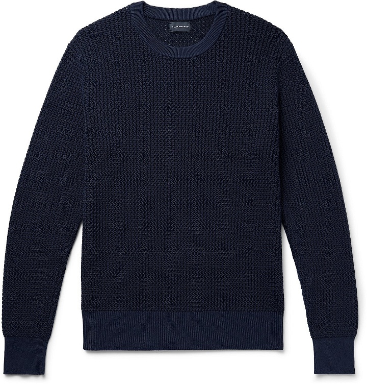 Photo: Club Monaco - Sunset Cotton-Blend Sweater - Blue