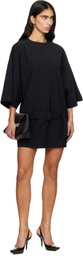 MM6 Maison Margiela Black Belted Minidress