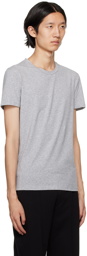 ZEGNA Gray Crewneck T-Shirt