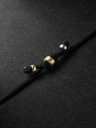 Jacquie Aiche - Gold, Diamond and Cord Pendant Necklace