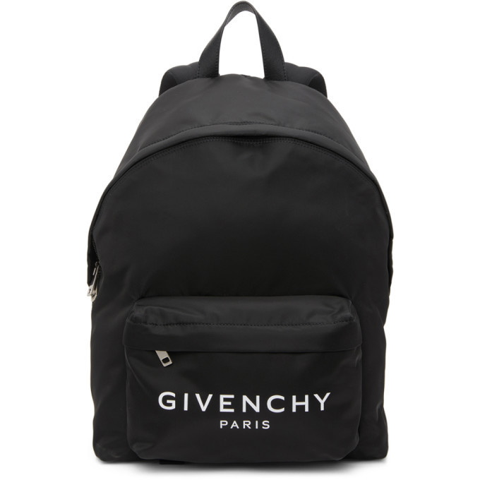 Givenchy Black Logo Backpack Givenchy