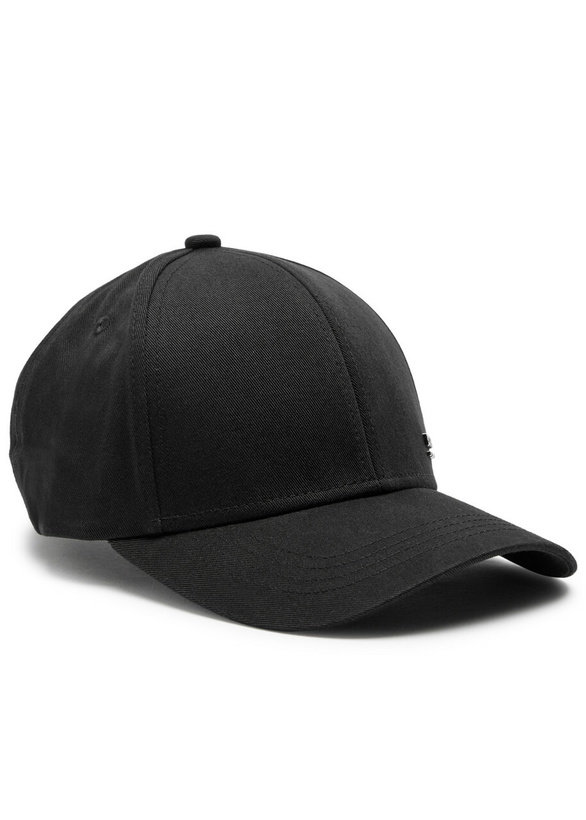 Photo: Boss Logo-appliquéd Canvas cap - Black - One Size