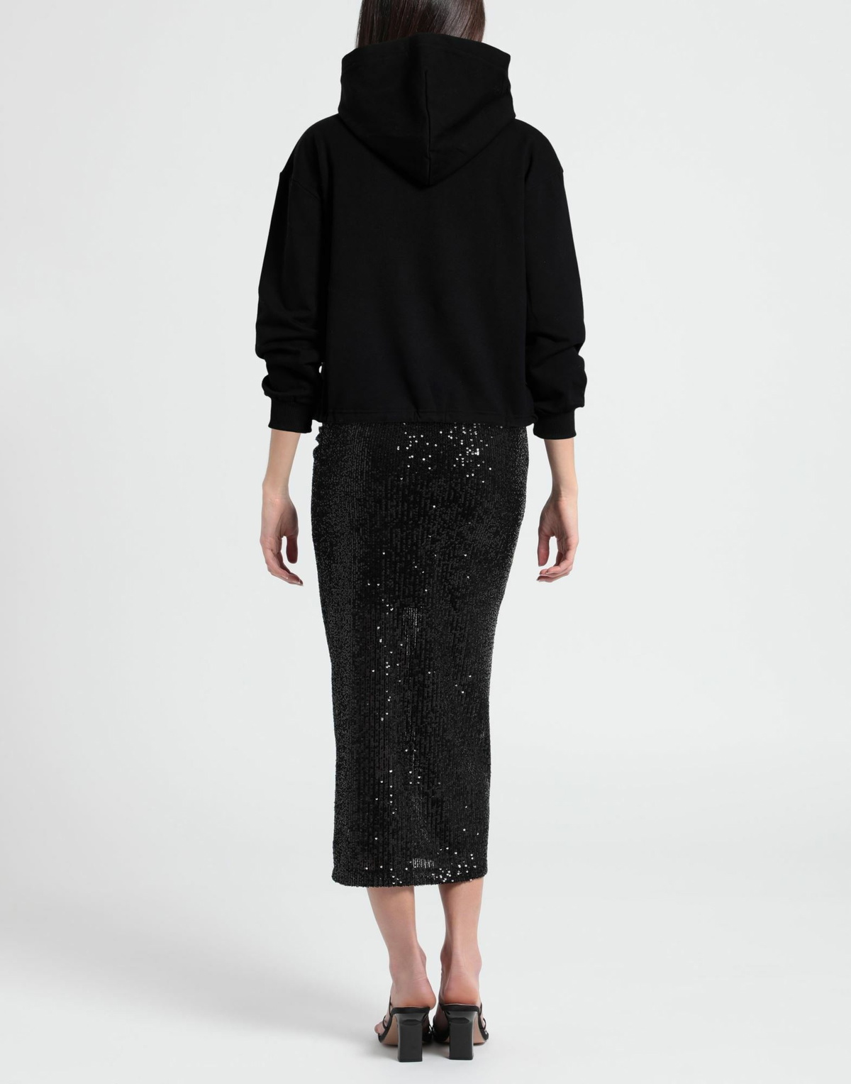 Shoe Womens Sweatshirt in Black