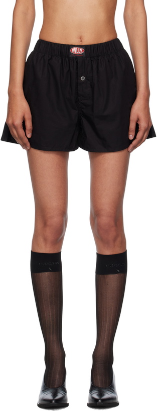 Photo: WILLY CHAVARRIA Black 'Willy' Boxer Shorts