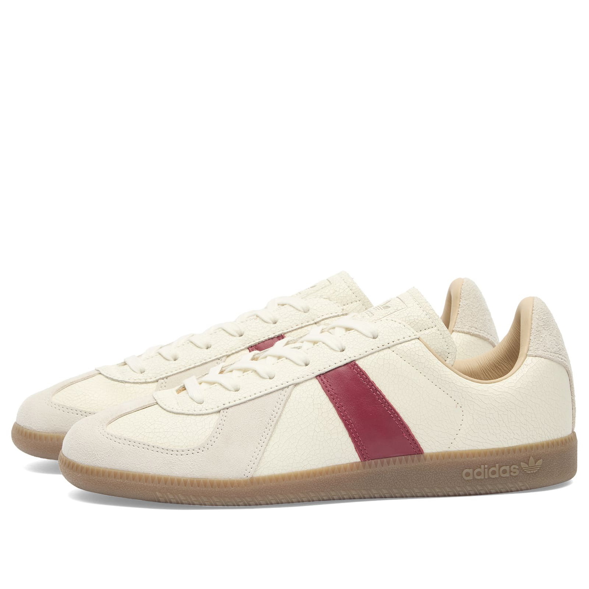 Adidas Bw Army Sneaker in Core White/Team Victory Red/Gum